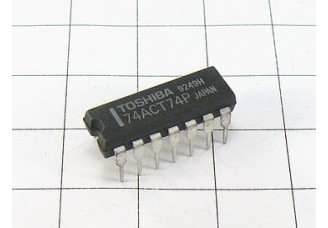 Микросхема TC74ACT74P