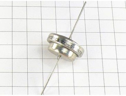 Конденсатор К52-5С 100мкФ 70В 20% "5"