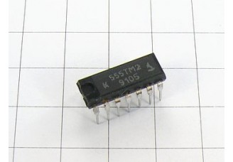 Микросхема К555ТМ2