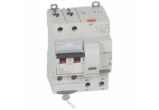 Дифференциальный автомат 2-пол. 10A 300mA тип АС DX3 Legrand