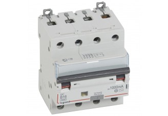 Дифференциальный автомат 4-пол. 16А B 1000mA тип AC DX3 Legrand