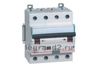 Дифференциальный автомат 4-пол. 25А 30mA тип A DX3 Legrand