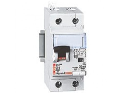 Дифференциальный автомат 1пол.+N 32А 30mA тип AC DX Legrand