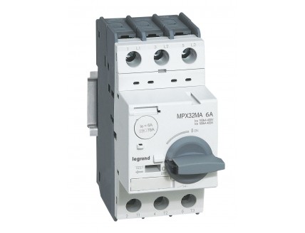 Автомат защиты двигателя.MPX3 T32MA 6A 100kA(4-6А)