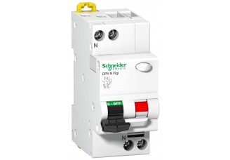 Дифференциальный автомат 1 полюс +N 16А 30ма 6ka DPN N Vigi Schneider Electric