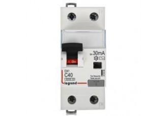 Дифференциальный автомат 1 полюс +N 40А 30ma тип AC DX3 Legrand