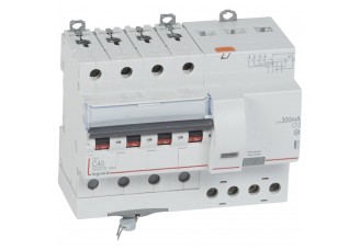 Дифференциальный автомат 4-пол. 40А 300mA тип AC DX3 Legrand