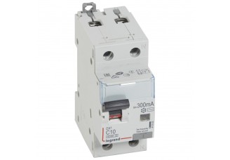 Дифференциальный автомат 1пол.+N 10А 300mA тип AC DX3 Legrand