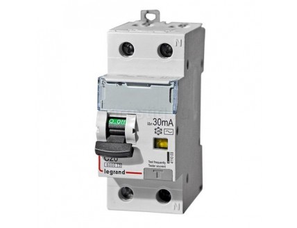 Дифференциальный автомат 1пол.+N 20А 30mA тип AC DX3 Legrand