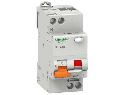 Дифференциальный автомат 1пол.+N 40А 300мА 4,5kA Domovoy Schneider Electric