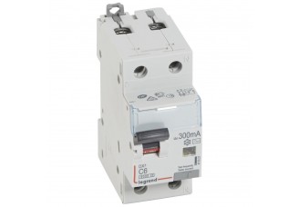 Дифференциальный автомат 1пол.+N 6А 300mA тип AC DX3 Legrand