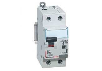 Дифференциальный автомат 1 полюс +N 32А 30ma тип AC DX3 Legrand
