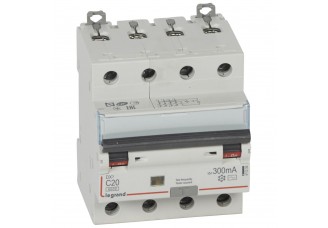 Дифференциальный автомат 4-пол. 20А 300mA тип AC DX3 Legrand