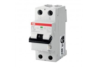 Дифференциальный автомат 1 полюс +N 16A C 30ma тип AC 6ka ABB
