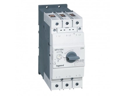 Автомат защиты двигателя.MPX3 T100H22A 100kA(14-22А)
