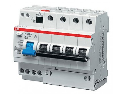 Дифференциальный автомат 6мод. DS204 M A-B32/0,03