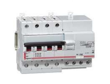 Дифференциальный автомат 4-пол. 40А 30mA тип AC DX Legrand