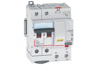 Дифференциальный автомат 2-пол. 32A 30mA тип АС DX3 Legrand