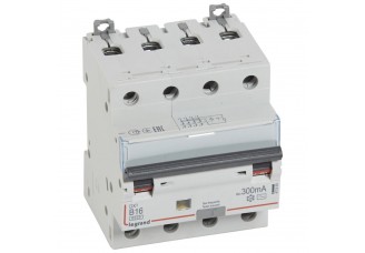 Дифференциальный автомат 4-пол. 16А B 300mA тип AC DX3 Legrand