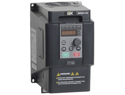 Преобразователь частоты CONTROL-L620 380В, 3Ф 0,75-1,5 kW IEK