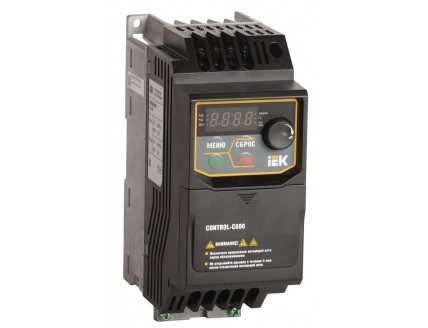 Преобразователь частоты CONTROL-C600 380В, 3Ф 0,40 kW IEK