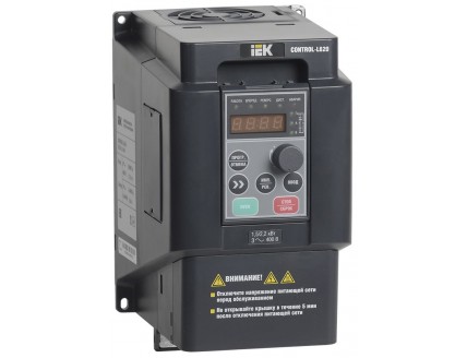 Преобразователь частоты CONTROL-L620 380В, 3Ф 4-5,5 kW IEK
