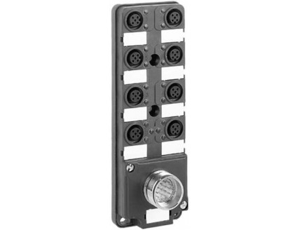 КЛЕММНЫЙ БЛОК IP67 8 КАНАЛОВ M12/M23