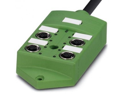 Коробка датчика и исполнительного элемента SACB-4/ 8-L-10,0PUR SCO Phoenix Contact