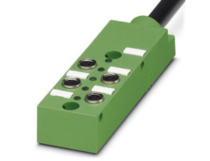 Коробка датчика и исполнительного элемента SACB- 4/3-L- 5,0PUR-M8 Phoenix Contact