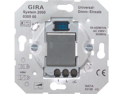 Мех-м светорег. клавишного 50-420ВА ( R+RL+RC ) Gira