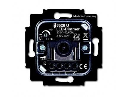 Мех-м светорег. клавишного для LED/накал 2-100 Вт/ВА / 10-200 Вт/ВА (R + RC)