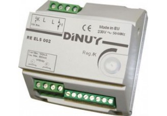 Светорегулятор для люм.ламп с ЭПРА 100мА, 10А на DIN-рейку Dinuy
