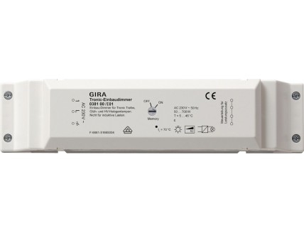 Светорегулятор в фальш-потолок 50-700ВА ( R+RC ) Gira