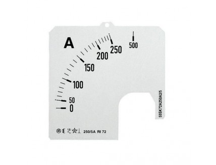 Шкала для амперметра SCL-A5-1000/72