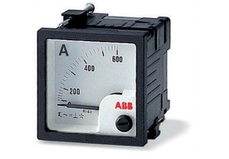 Амперметр AMT1-A1-30/48 переменного тока до 30А прямого включения ABB