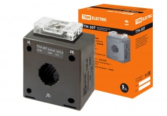 Трансформатор тока ТТН-30T/150/5-5VA/0,5 TDM