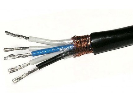 Монтажный кабель экранированный МКЭШ 5х0,35 мм кв.