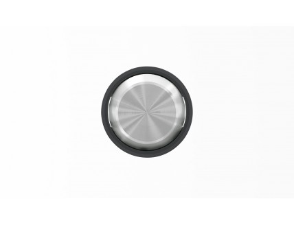 Клавиша 1-кл. выключателей/переключателей кольцо "черное стелко" SKY Moon ABB