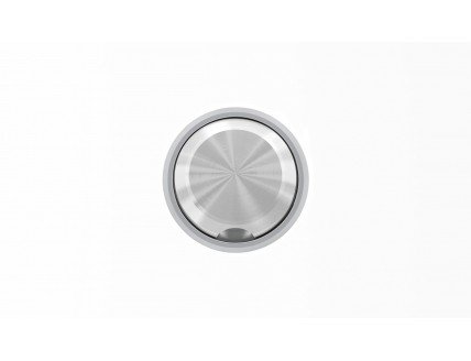Накладка для кабельного вывода, кольцо "хром" SKY Moon ABB