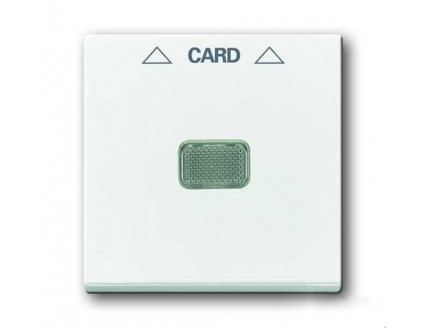 Накладка карточного выключателя белая Basic 55