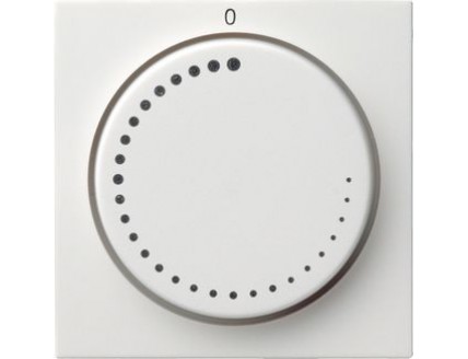 Клавиша регулятора числа оборотов глянцевая белая System 55