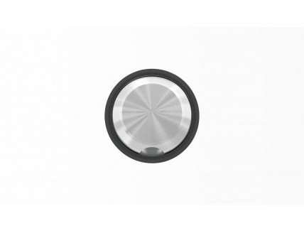 Накладка для кабельного вывода, кольцо "черное стекло" SKY Moon ABB