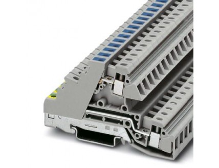 Заземляющие клеммы для выполнения проводки в зданиях PIK 6-PE/L/N Phoenix Contact