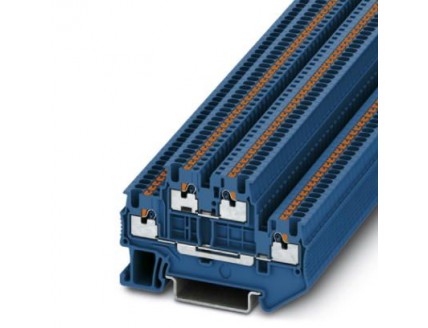 Двухъярусные клеммы PTTB 1,5/S BU Phoenix Contact