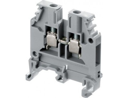 Клемма винтовая 4мм.кв. желтая M4/6 ABB