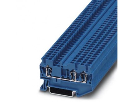 Проходные клеммы ST 2,5-TWIN BU Phoenix Contact
