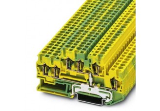 Двухъярусная заземляющая клемма STTB 2,5-TWIN-PE Phoenix Contact