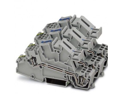 Заземляющие клеммы для выполнения проводки в зданиях STI 2,5-1PE/3L/1NT Phoenix Contact