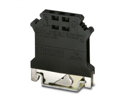 Клемма опорного потенциала USLKG 4 BK/BK Phoenix Contact
