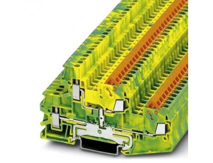 Двухъярусная заземляющая клемма QTTCBU 1,5-PE Phoenix Contact